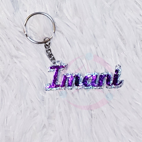Name Plate Keychain